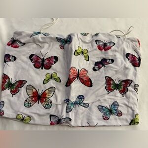 Butterfly Print Tube Top